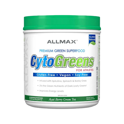 Allmax | Cytogreens For Athletes Greens Powder | Acai Green Tea