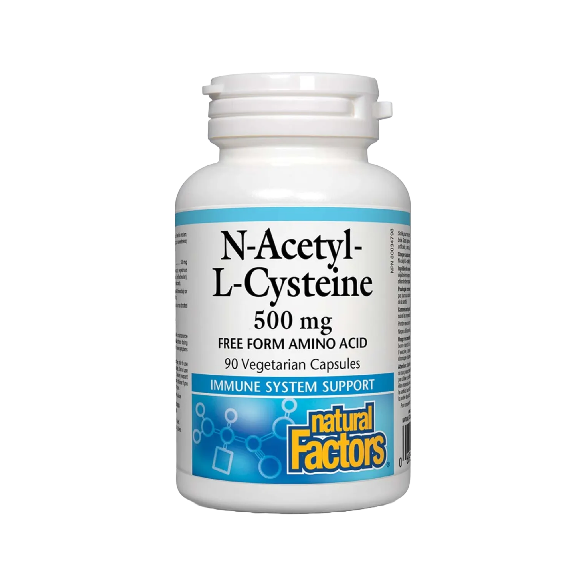 Natural Factors | N-Acetyl-L-Cysteine 500mg | Body Energy Club Natural Factors | N-Acetyl-L-Cysteine 500mg | Body Energy Club