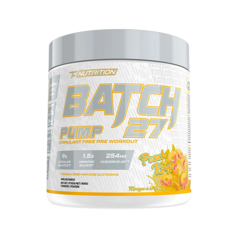 TC Nutrition | Batch 27 Pump | Stimulant-Free