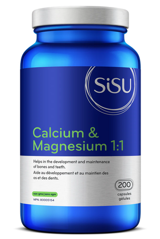 SISU | Calcium & Magnesium 1:1 Capsules
