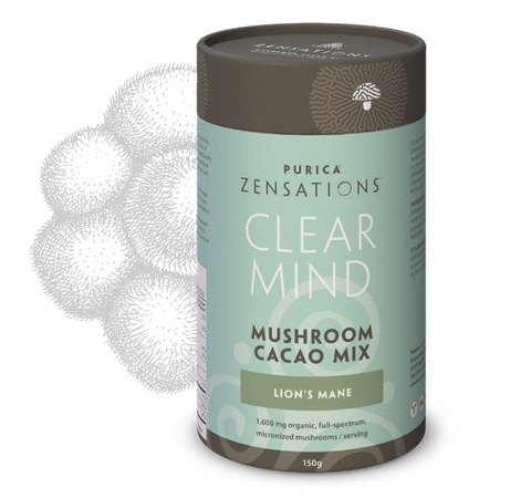 Purica | Zensations | Mushroom Cacao Mix with Lion's Mane