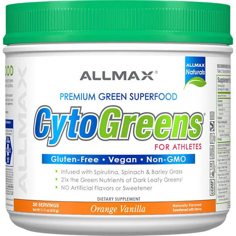 Allmax | Cytogreens For Athletes Orange Vanilla