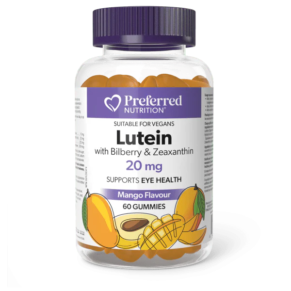 advanced eye care with lutein 40mg bilberry 260mg l-glutathione 50mg Extract & CATALO Bilberry Eye Bright Plus