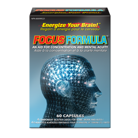 Nu Life | Focus Formula | 60 capsules
