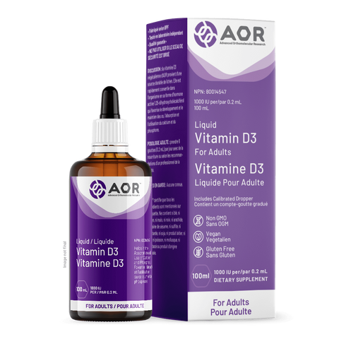 AOR | Vegan Vitamin D3 Liquid 1000IU