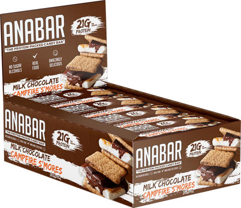 Anabar | Whole Food Performance Bar | Milk Chocolate Campfire S'More