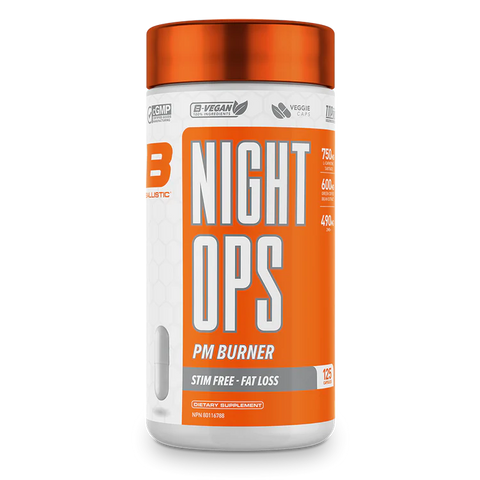 Ballistic | Night OPS PM Burner | Stim-Free Fat Loss