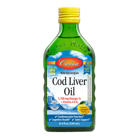 Carlson | Cod Liver Oil Lemon