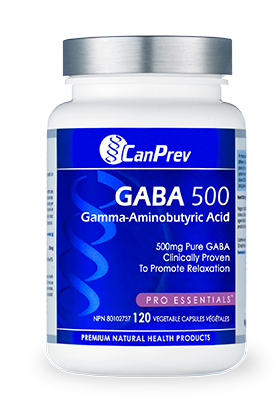 CanPrev | GABA 500 | 120 Vegetable Capsules