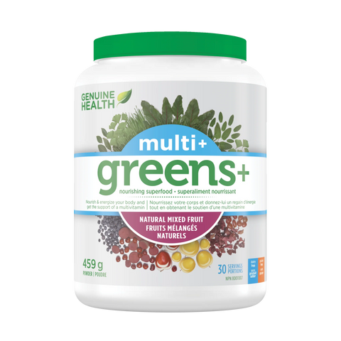Genuine Health | Greens+ Multi+ Mixed Fruit 459g