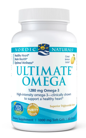 Nordic Naturals Ultimate Omega Softgels | Omega 3 Fish Oil EPA / DHA | NORDIC NATURALS