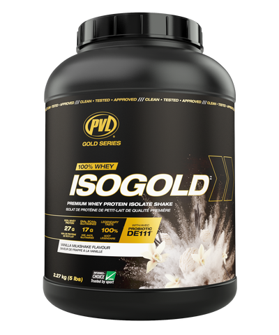 PVL Iso-Gold Protein 2.27kg | Whey Protein Isolate | PVL