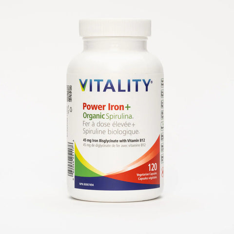 Vitality | Power Iron + Organic Spirulina
