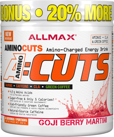 Allmax Amino Cuts 36 Servings | Amino Acids & BCAA's | Allmax