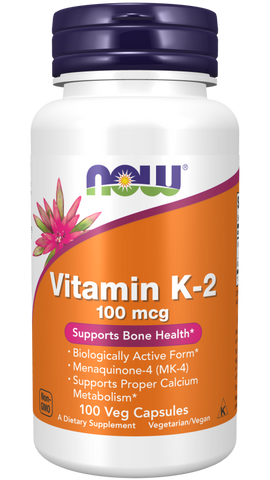 NOW | Vitamin K2 100mcg