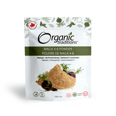Organic Traditions | Maca X-6 Black & Red Powder