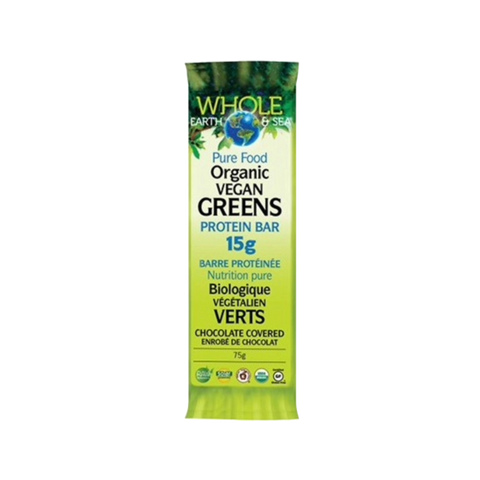 Whole Earth & Sea | Vegan Greens Protein Bars