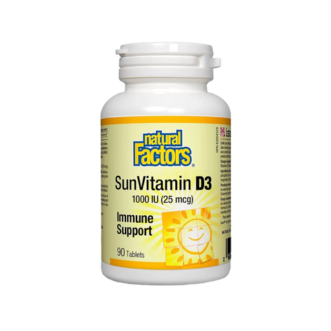 Natural Factors | Vitamin D3 1000 IU Tablets