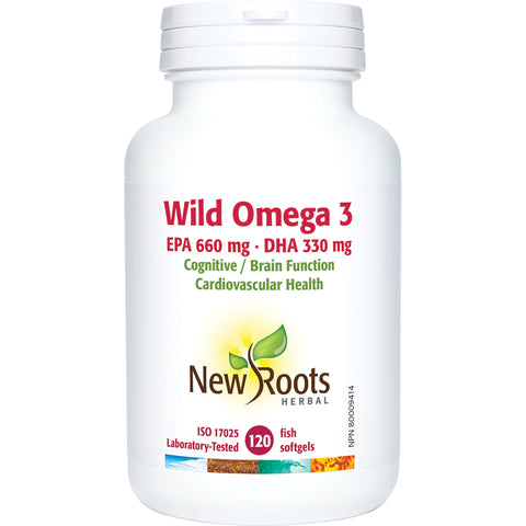 New Roots | Wild Omega 3 Softgels