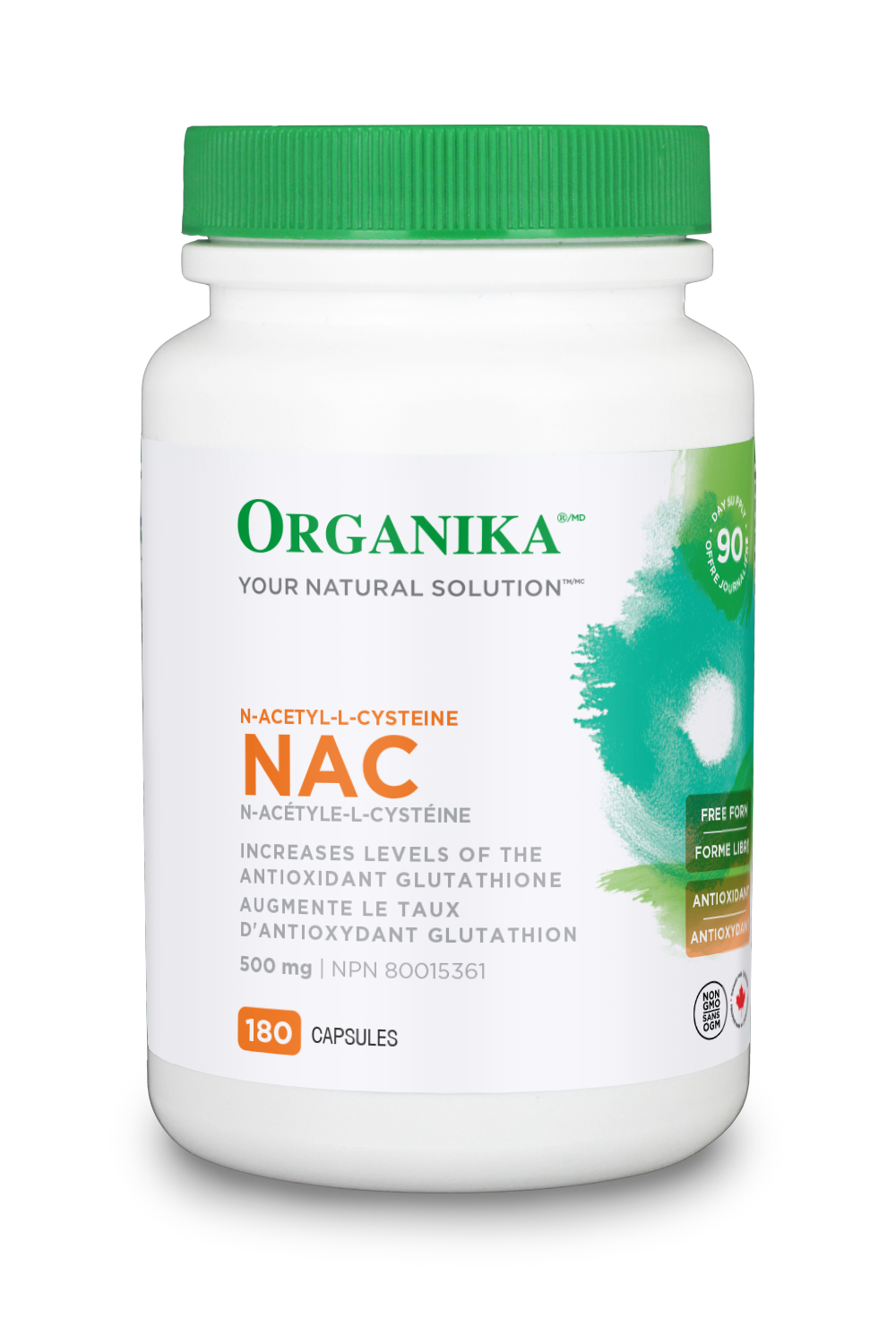 Organika | NAC N-Acetyl-L-Cysteine 500mg