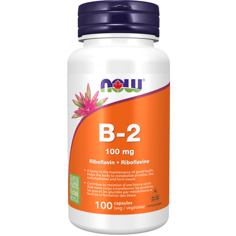 NOW | B2 100mg Riboflavin
