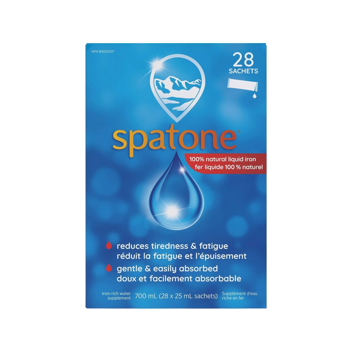 健康食品 Spatone 100% Natural Iron 28包