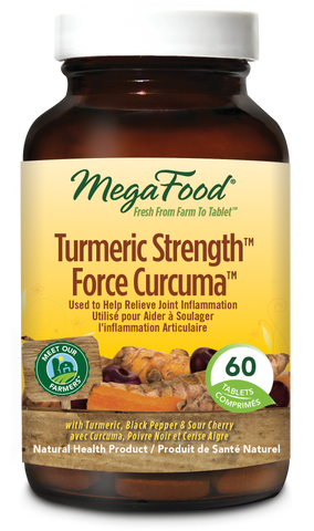 Mega Food | Turmeric Strength Tablets