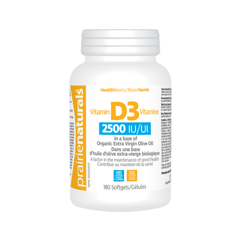 Prairie Naturals | Vitamin D 2500iu
