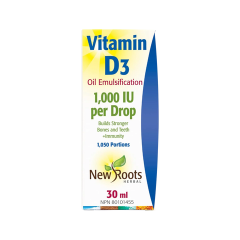 New Roots | Vitamin D3 1000iu Drops