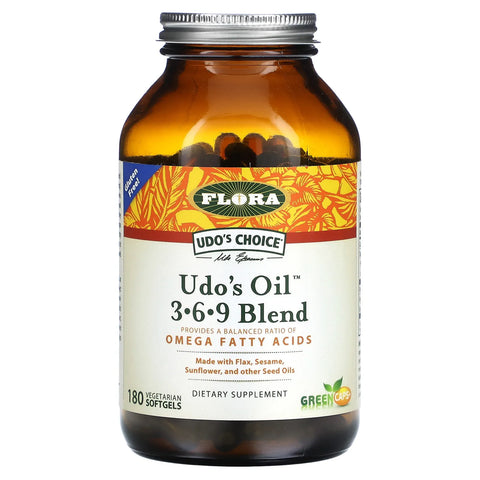 Flora Udo's Choice | 3-6-9 Oil Blend Capsules