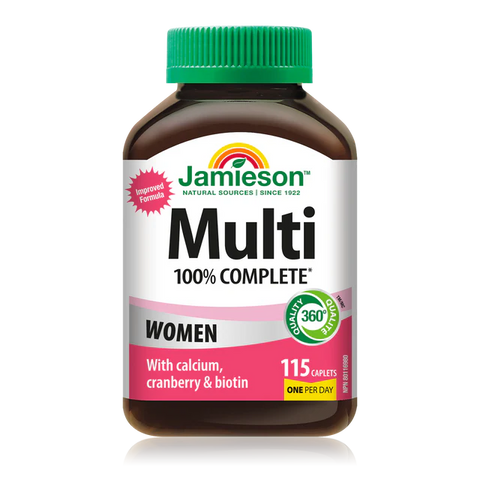 Jamieson | 100% Complete Multivitamin For Women