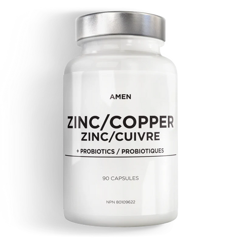 Codeage | Amen Zinc Copper With Probiotics