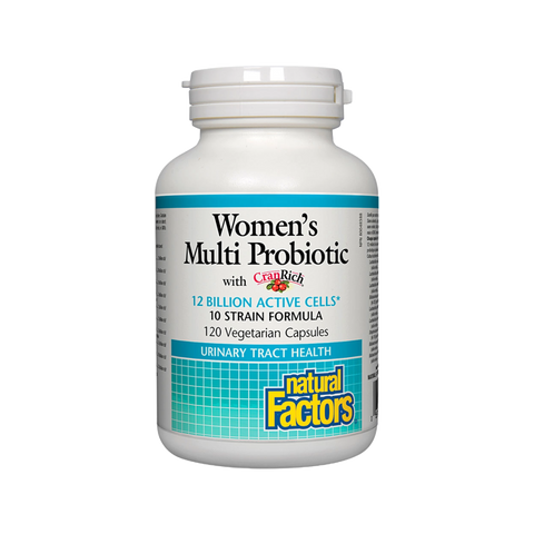 Natural Factors | Womens Multi Probiotic 12 Billion CranRich