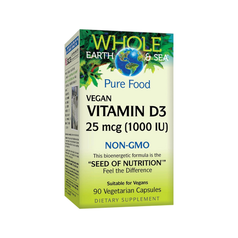 Natural Factors | Vegan Vitamin D3 1000iu