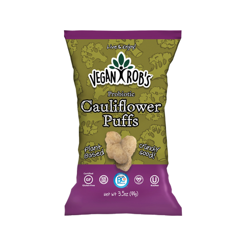 Vegan Robs | Probiotic Cauliflower Puffs