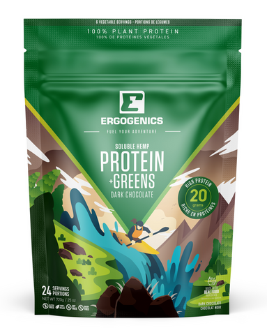 Ergogenics | Soluble Hemp Protein + Greens 720g