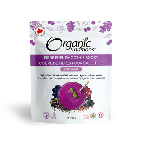 Organic Tradtions | Fibre Fuel Smoothie