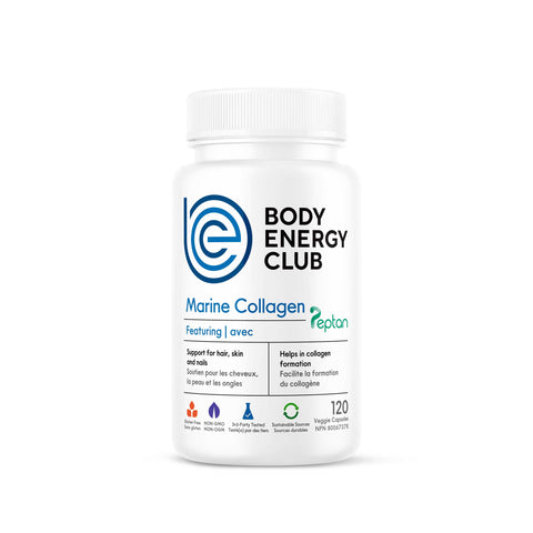 Body Energy Club | Marine Collagen Capsules w/Peptan®