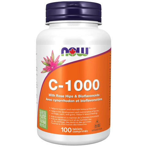NOW | C-1000 (with Rose Hips & Bioflavonoids)