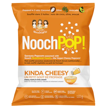 NoochPop | Nutritional Yeast Popcorn