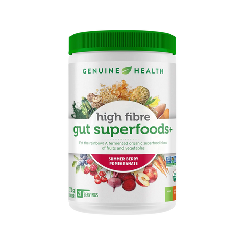 Genuine Health | High Fibre Gut Superfoods 21 Servings