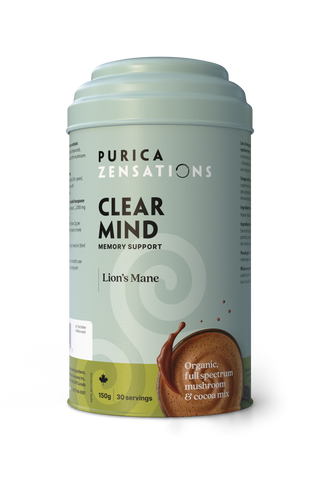 Purica | Zensations | Clear Mind Mushroom Cacao Mix