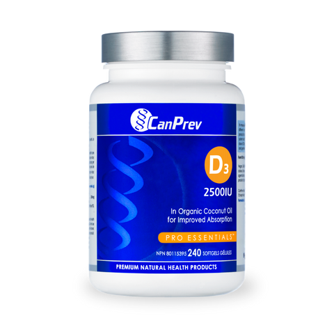 CanPrev | D3 2500IU Softgels