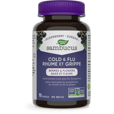 Nature's Way | Sambucus Cold & Flu Capsules