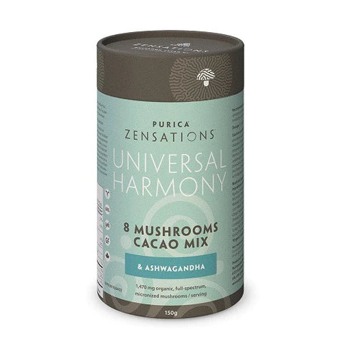 Purica | Zensations | 8 Mushroom & Ashwagandha Powder