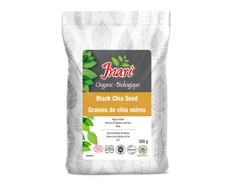 Inari | Organic Whole Black Chia Seeds