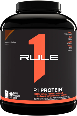Rule 1 | Whey Protein Isolate & Hydrolyzed Isolate 5LB (Informed Choice)