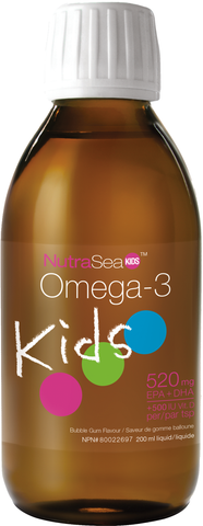 Ascenta | NutraSea Kids Vitamin Enhanced Omega 3 | Bubblegum