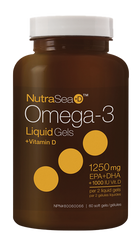 Ascenta Nutrasea Omega-3+D 1250mg Liquid gel Fresh mint 60 Softgels