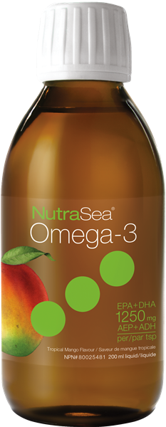 Ascenta NutraSea Tropical Mango Flavour | Omega 3 Fish Oil EPA / DHA | Ascenta